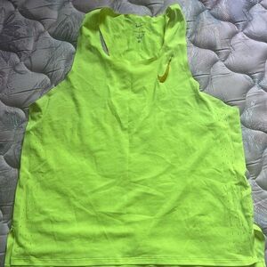 Nike Neon Yellow Tank Top